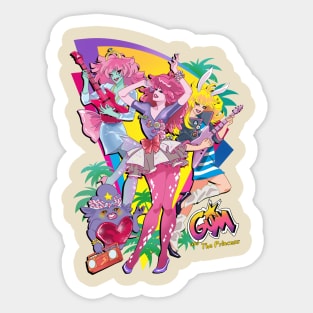 Gum and The Princess Sticker